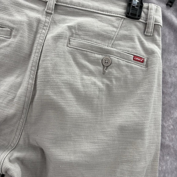 Levis XX Chino Pants Mens 32x30 Gray Standard Taper Warm - Picture 5 of 9